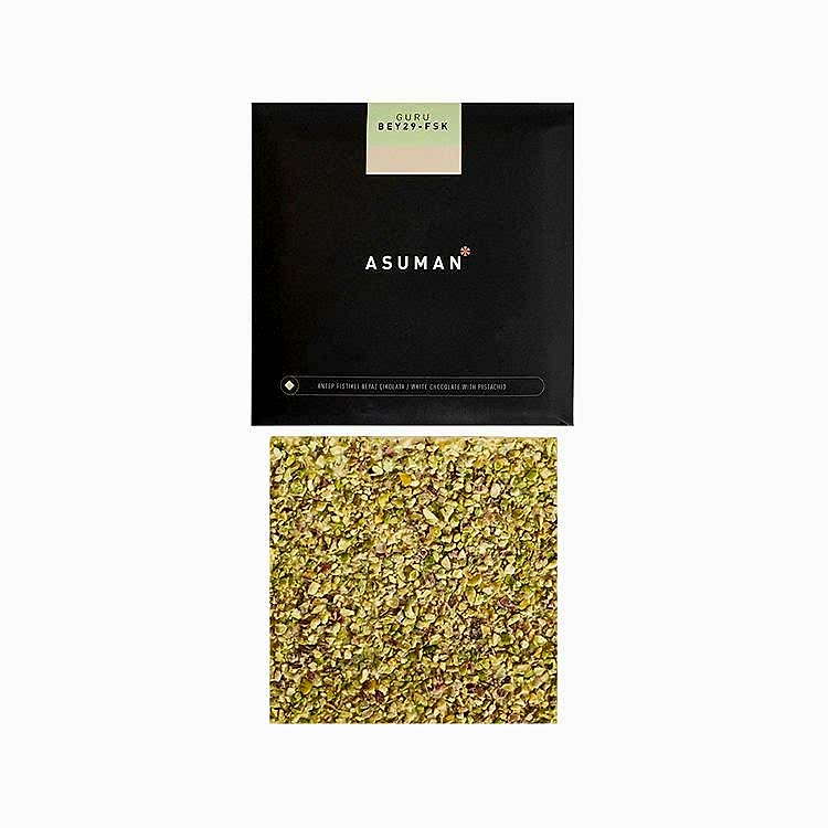 Beyaz Çikolatalı Antep Fıstıklı Tablet