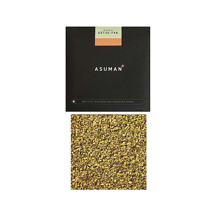 Sütlü Çikolatalı Antep Fıstıklı Tablet