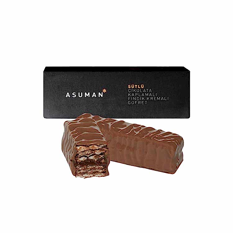5'li Sütlü Çikolata Kaplamalı Fındık Kremalı Gofret