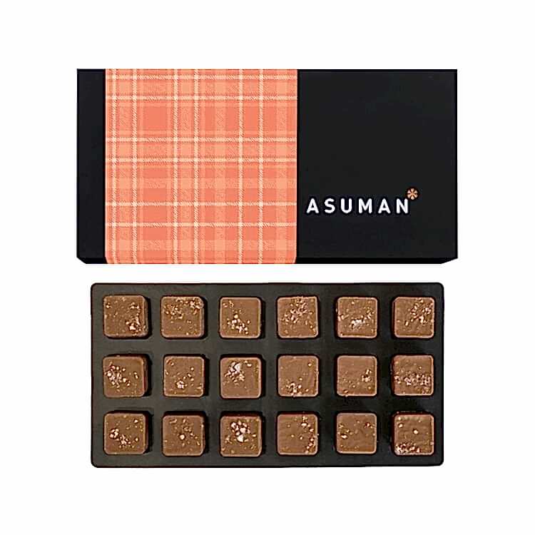 18'li Tuzlu Karamelli Çikolata