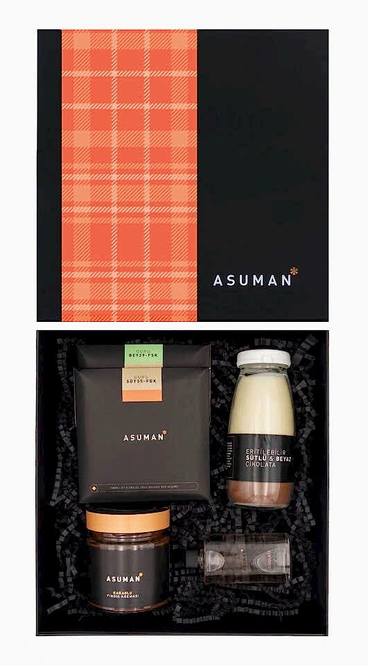 Hediye Kutusu | Eritilebilir Çikolata ve Krema Dokunuşu
